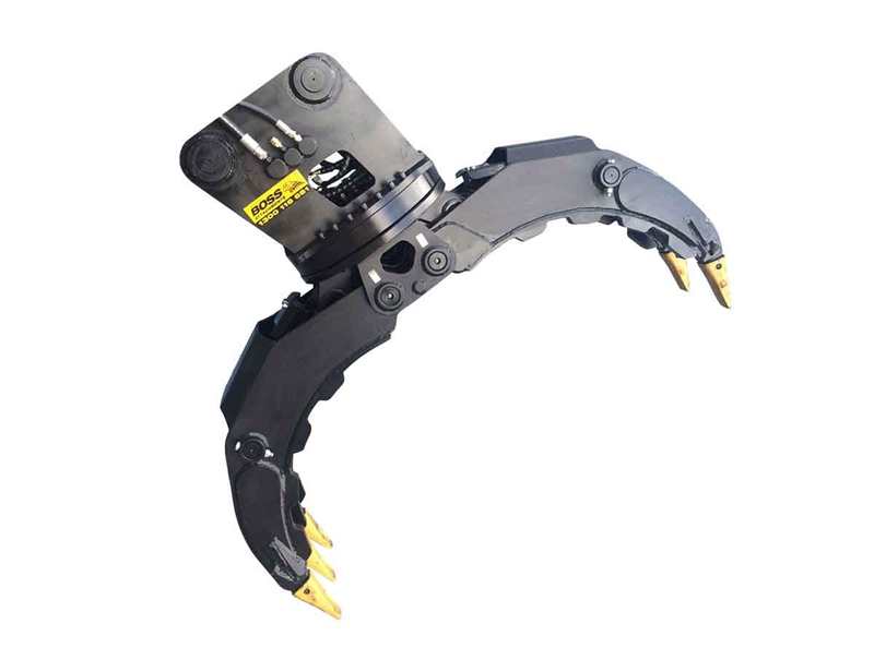 Boss Hydraulic Rotating Grapples